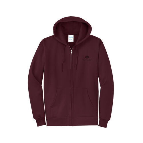 LC - Core Fleece Full Zip Hooded Sweatshirt Thumbnail