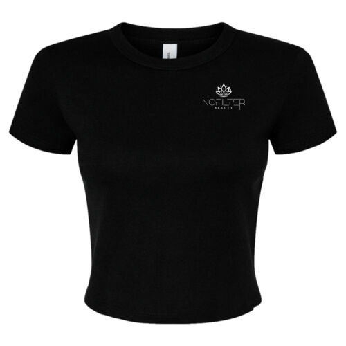 LC - Women's Micro Rib Baby Tee Thumbnail