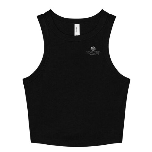 LC - Women's Micro Rib Racer Tank Thumbnail